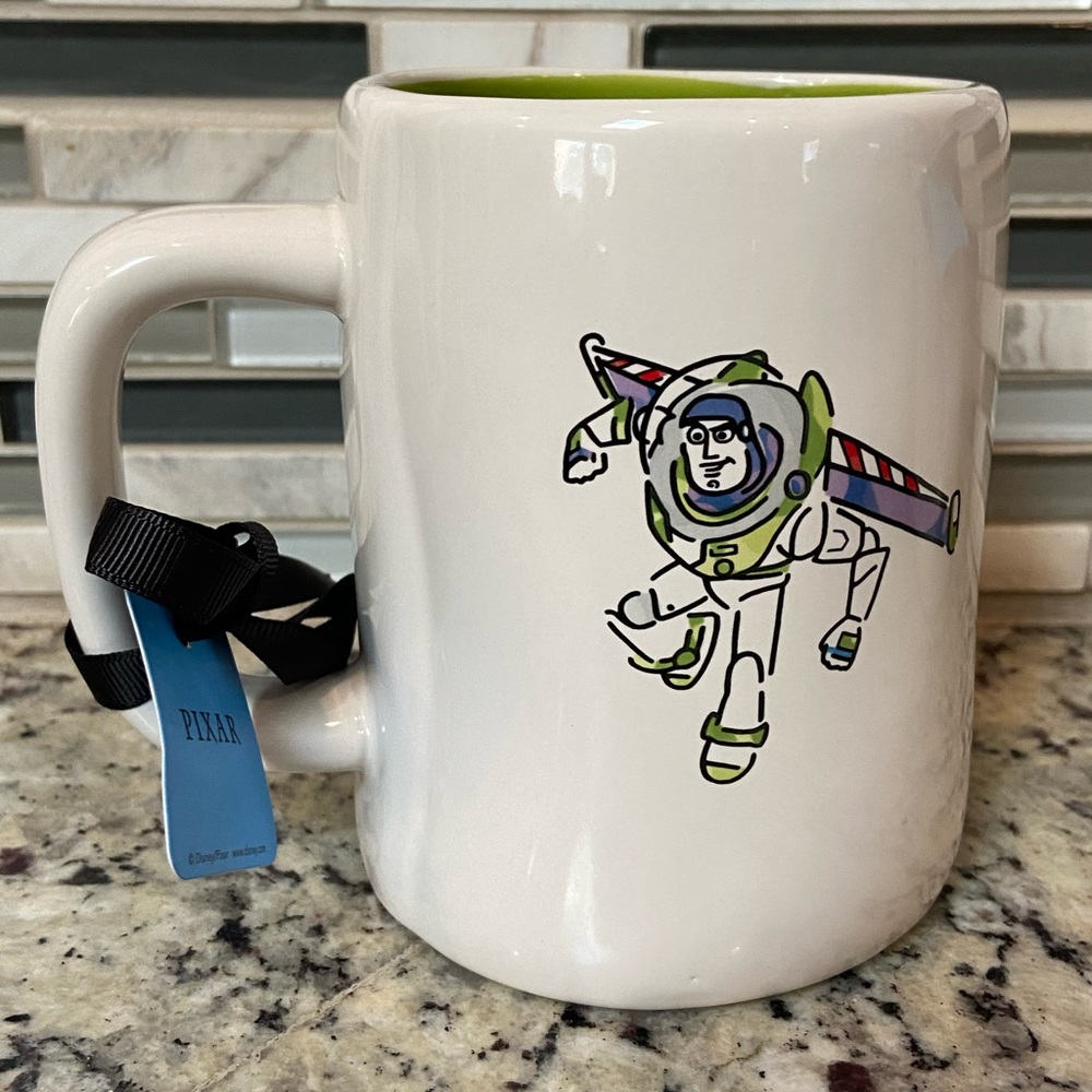 Rae Dunn-TO INFINITY-Buzz- Toy Story Disney Pixar- Double Sided Mug- NEW 2022!